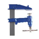 PIHER Gietijzeren klem R-50 cm Bar:40x10 mm Spandiepte:15 cm