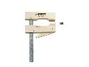 PIHER Houten klemmen 60cm, Spandiepte: 11 cm