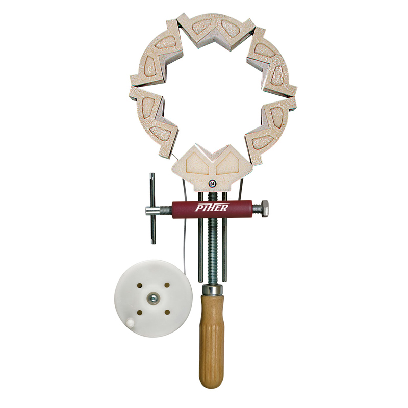 PIHER Steel band clamp Hexagonal