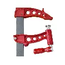 PIHER Gietijzeren klem MAXI R-20cm. Bar:40x10 mm Spandiepte:16 cm UIT ASSORTIMENT