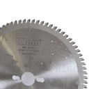Sistemi Klein HW NO-NOISE BLADE FOR PVC AND PLEXIGLASS D=250 d=30 B=2,6/2,0 Z=80 WZ/FA NEG