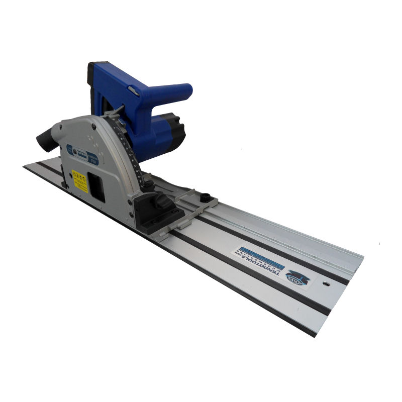 Tendotools Invalzaag TT55 in koffer/1150W + geleidingsliniaal 1400mm