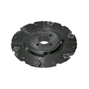 Verst. groeffrees 4-7,5mm Ø 160mm as 50mm