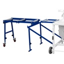 Wheeled saw cart for Timber Yard Champ TT400TX