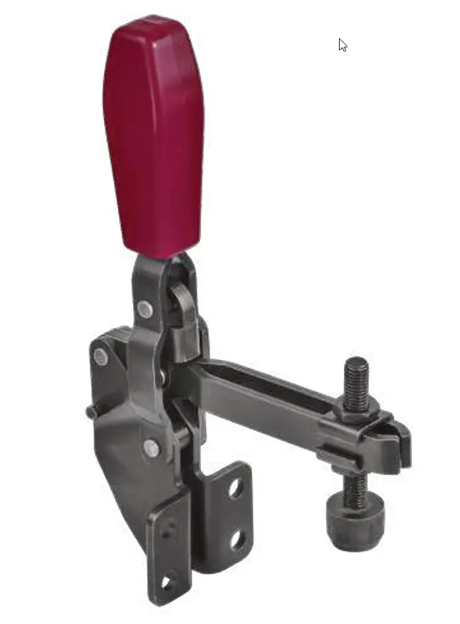 PIHER Verticale snelklemmer met schuine voet - M8