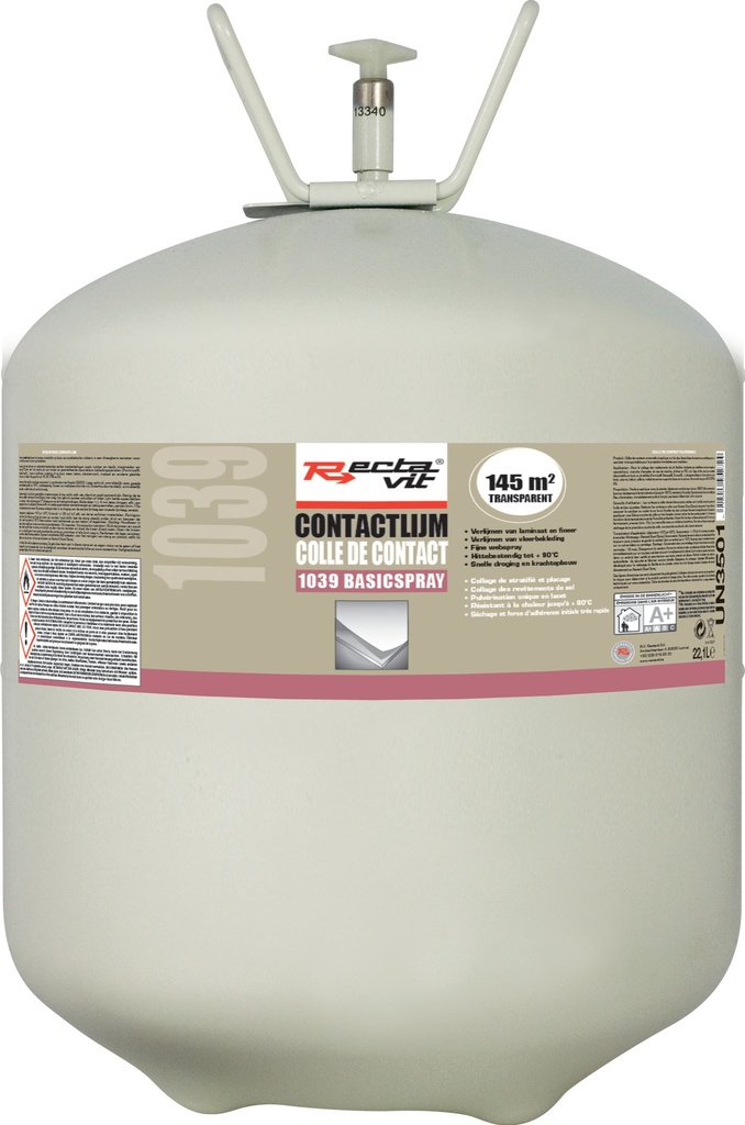 Colles Pulvérisables Canister 1039 BasicSpray Transparent 22,1L