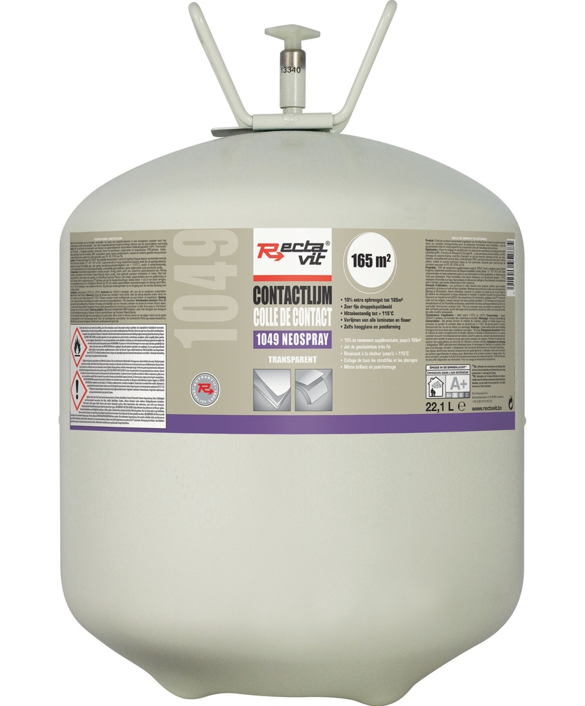 Colles Pulvérisables Canister 1049 NeoSpray  Transparent 22,1L