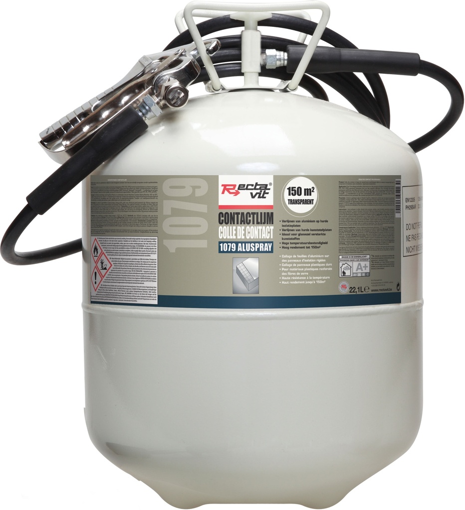 Colles Pulvérisables Canister 1079 AluSpray -  Start 2 Spray - Kit de démarrage Transparent 1set