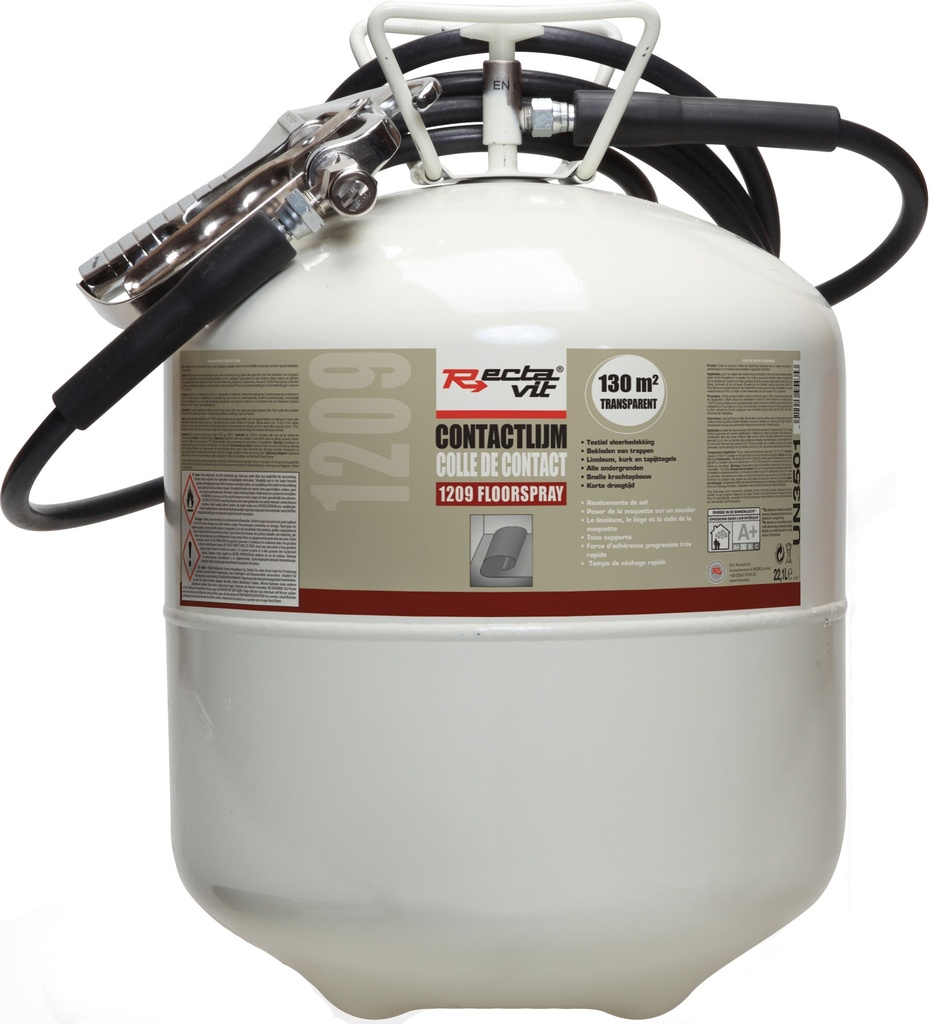 Colles Pulvérisables Canister 1209 FloorSpray Transparent 22,1L