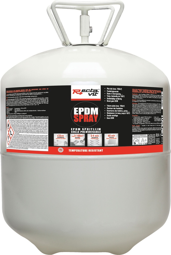 Colles Pulvérisables Canister 1128 EPDM Spray Vert 22,1L