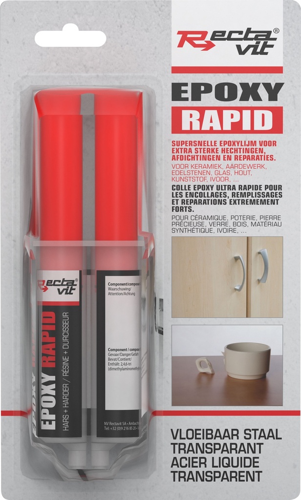 tube Epoxy Rapid Transparant 0,024L