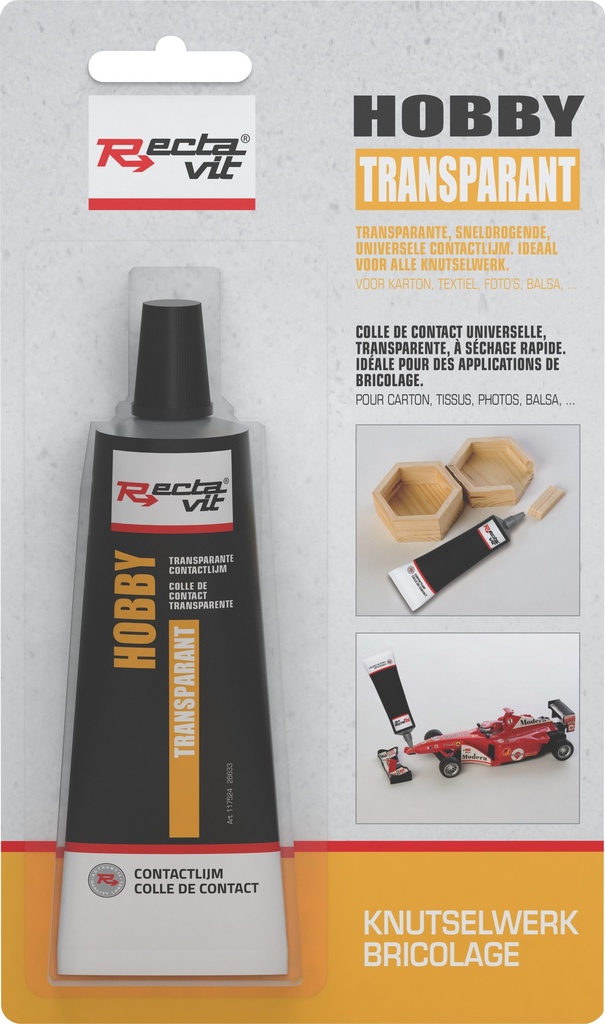 Tubes Colle Hobby Transparent 0,05L