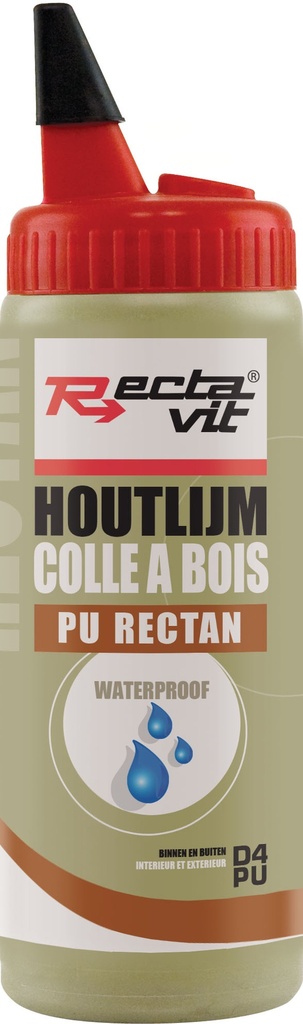 Colle de Bois Rectan Ambre 0,5kg