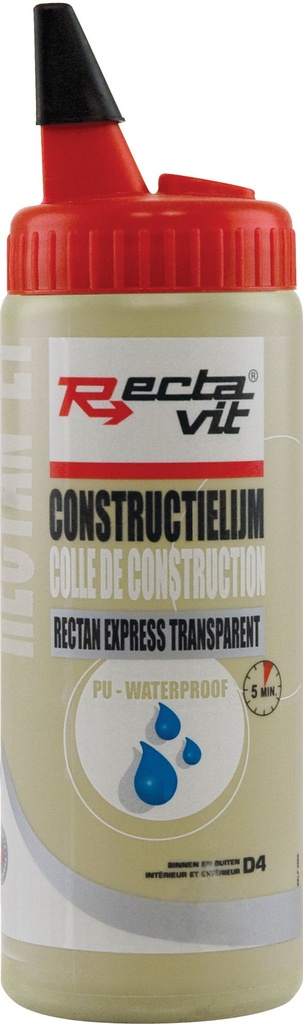 Colle de Bois Rectan Express Transparent Transparent 0,5kg