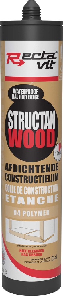 Houtlijm Structan Wood Houtkleur 0,29L