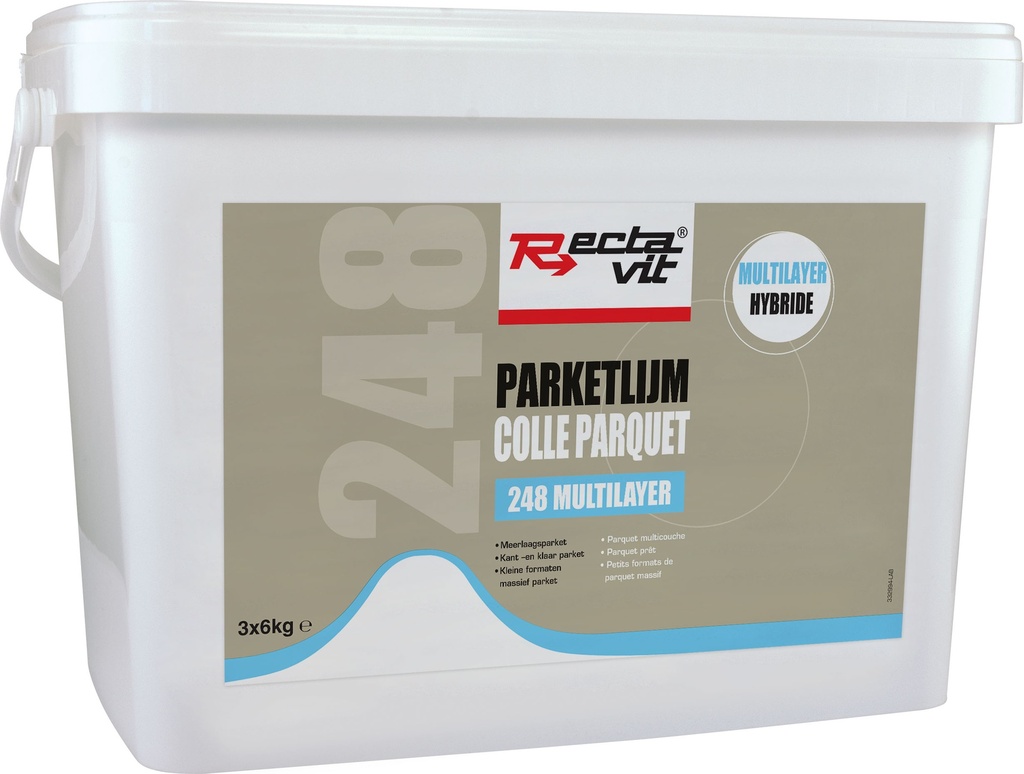 Parketlijm 248 Multilayer Donkere eik 18kg