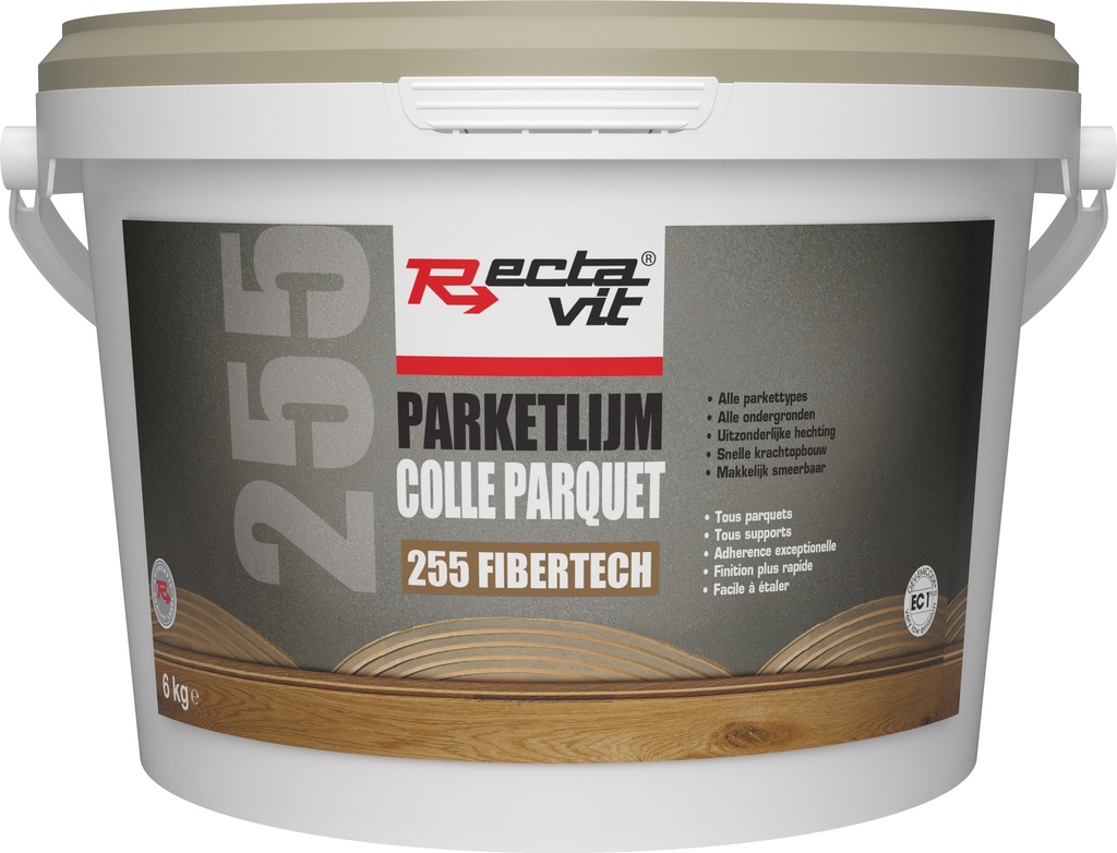 Colles Parquet 255 FiberTech Chêne foncé 6kg