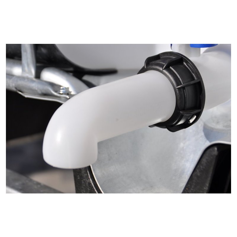  IBC Giettuit 2" Wit 1st/pc