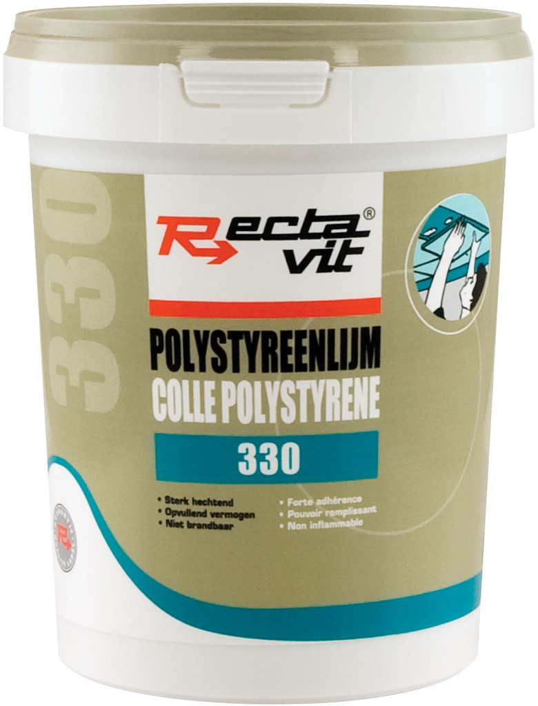 Colles de décoration 330 Polystyrène Blanc 1,5kg