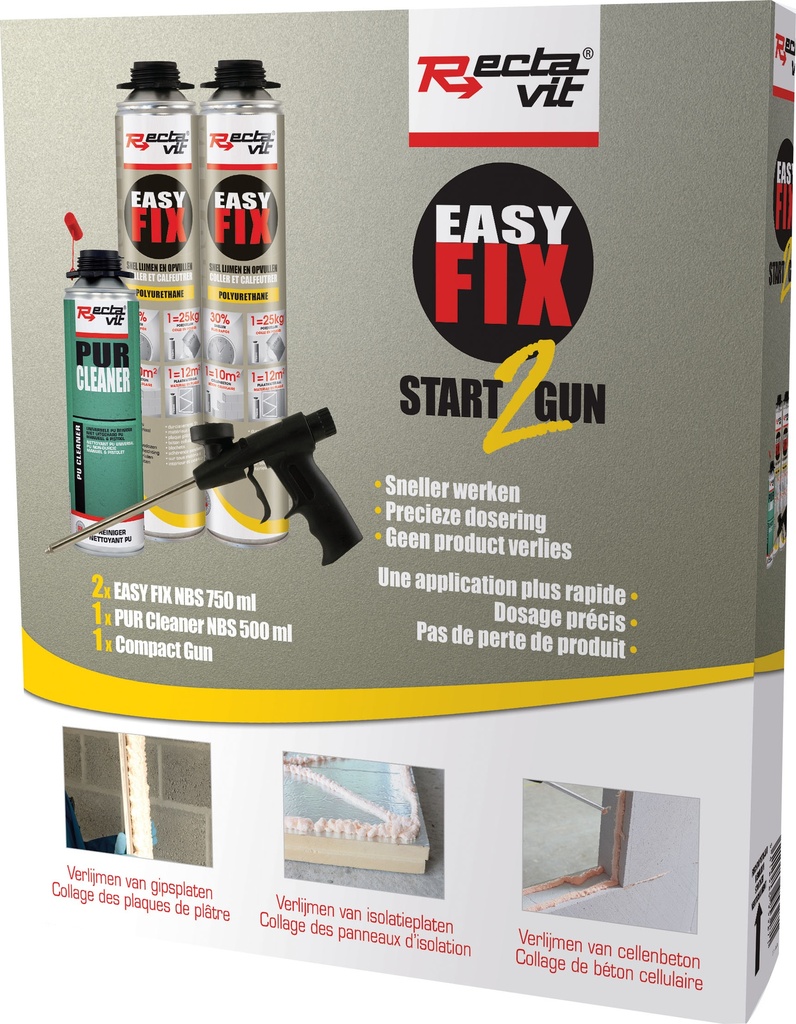 Colles Mousses Easy Fix - Start2Gun Orange 1set
