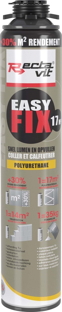 Colles Mousses Easy Fix 17m² - NBS Orange 0,87L