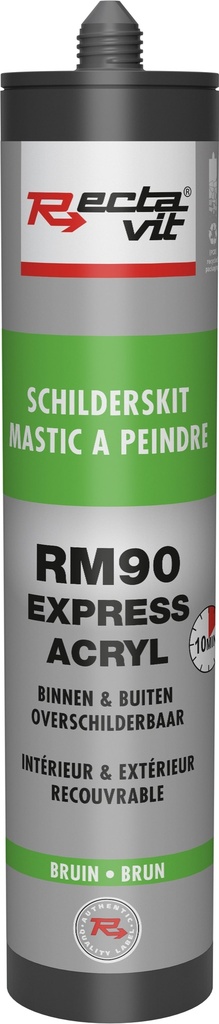 RM 90 Mastic à peindre (Express Acryl) Brun 0,31L