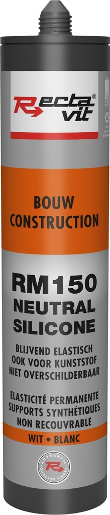 Bouw & Beglazing RM150 Bouw (Neutral Silicone) Wit 0,31L