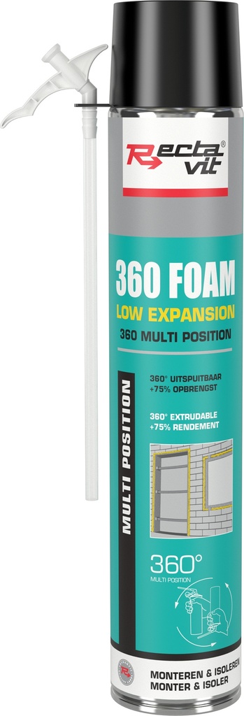 Mousses d'isolation 360 Foam - Low Expansion Champagne 0,8L
