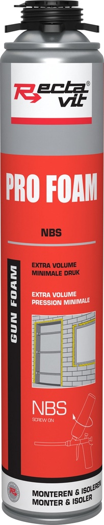 Mousses de montage Pro Foam NBS Champagne 0,8L