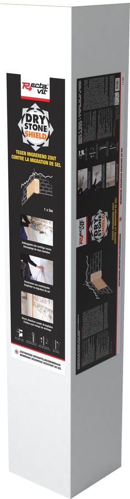  DryStone Shield Wit, doorschijnend 1st/pc