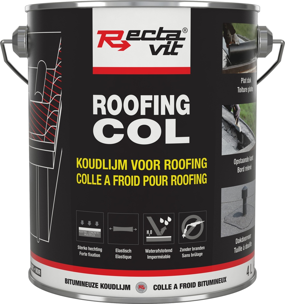  Roofing Col Noir 4L