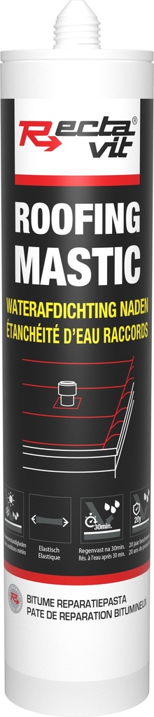  Roofing Mastic Zwart 0,31L