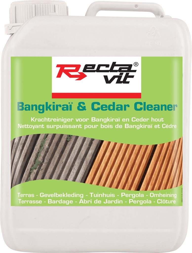  Bangkiraï & Cedar Cleaner Transparant 2,5L