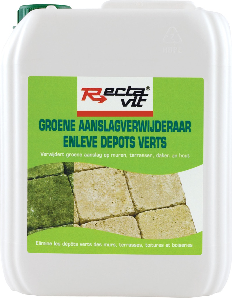  Groene aanslagverwijderaar Transparant 5L