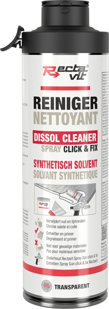  Dissol Cleaner C&F Transparant 0,5L