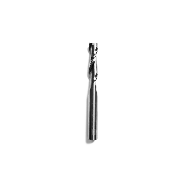 ¼” X 1” Up-Spiral Flat Router Bit