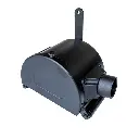 Durotec capot de protection avec raccord pour aspiration