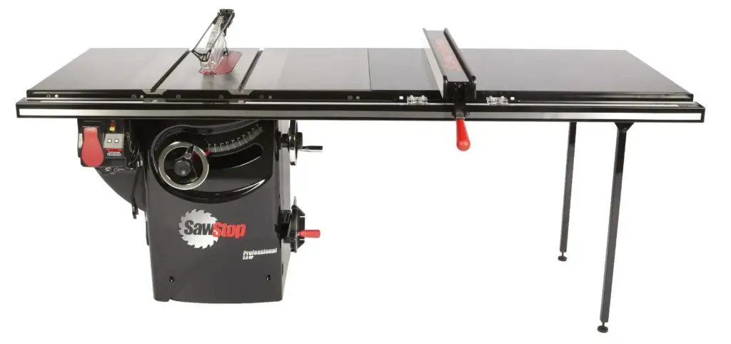SawStop scie sur table professionnelle 3PK 230V 52" avec système de guidage T-Glide Advance