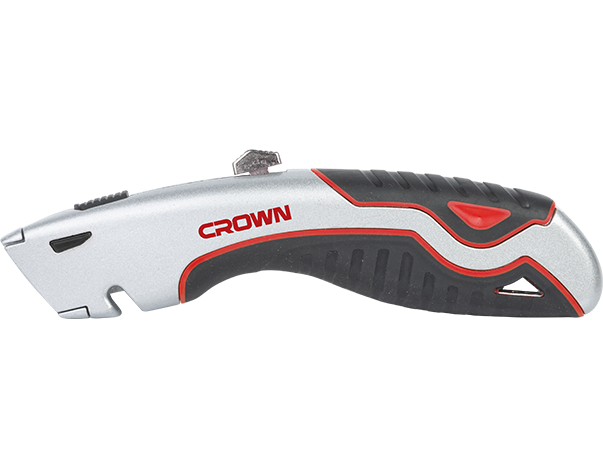 crown Professioneel afbreekmes, zinklegering+TPR; 6" / 150mm-CPHKN-RTA6