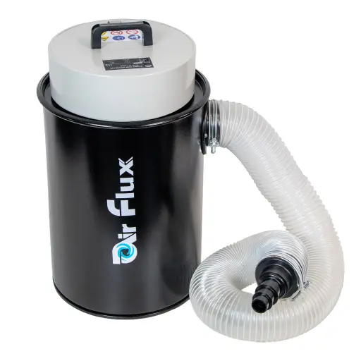 [AIR-11010] Air Flux Bucket stofzuiger AF1100/45 230V + 2m flex gratis