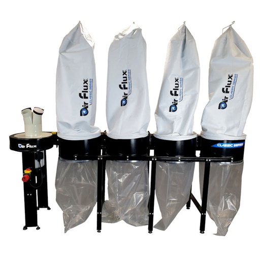 [AIR-11100] Air Flux stofafzuiging Classic Series AF5000/4 - 400V