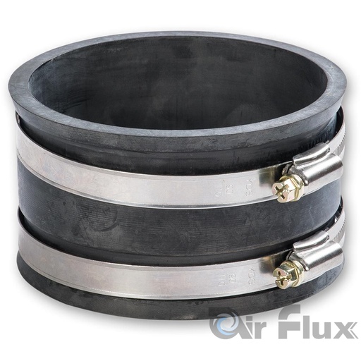 [AIR-40113] Air Flux Verbindingsstuk rubber met klembanden