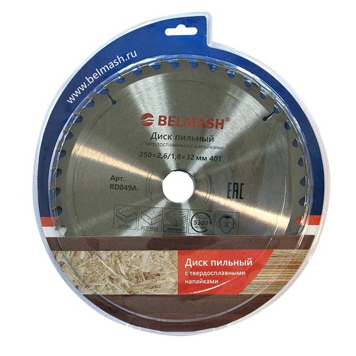 [BEL-BMZ250-40] Belmash Lame de scie 250x30 40T