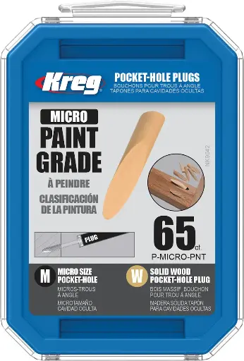[KRE-P-MICRO-PNT] Kreg Solid-Wood Micro Pocket-Hole Plugs