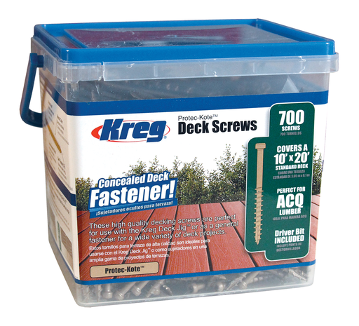 [KRE-SDK-C2W-700] KREG® Protec-Kote™ Terrasschroeven - 51 mm