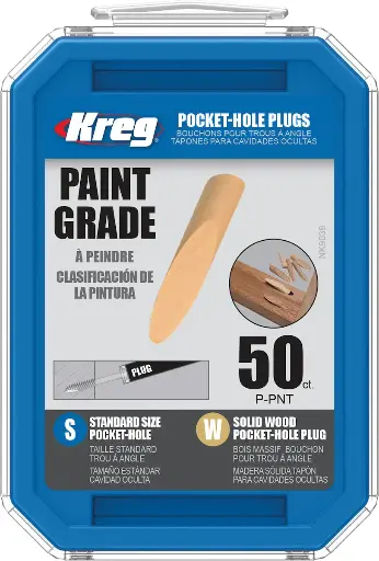 [KRE-P-PNT-INT] Kreg Massief hout standaard Pocket-Hole pluggen