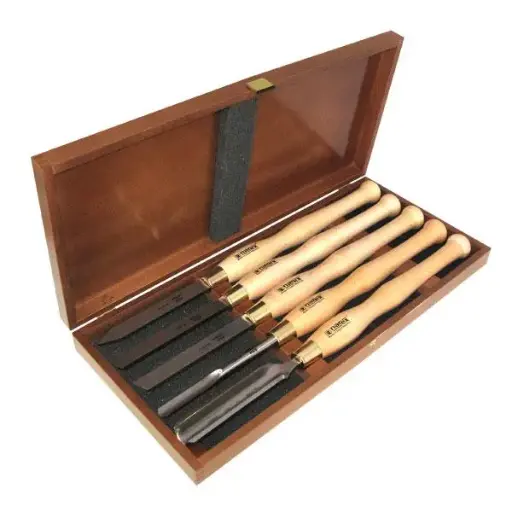 [NAR-859410] Set of woodturning chisels, HSS LINE PROFI 5 dílná