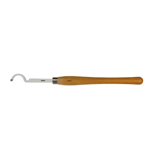 [NAR-819603] Grattoir pour creux avec tête de coupe interchangeable, col de cygne profond