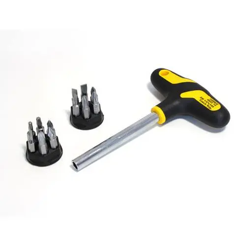 [NAR-880210] Magnetic screwdriver with bits, S LINE T PROFI