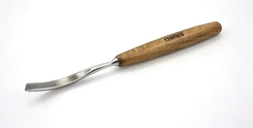 [NAR-827808] Bent carving chisel profile 41, PROFI 8 mm
